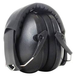 Viwanda Bon Reihe Kapselgehörschutz schwarz - Kinder Gehörschutz mit verstellbarem Kopfbügel für Lärm bis SNR 26dB - Hörschutz mit geringem Gewicht für Jugendliche & Erwachsene Lärmschutz von Viwanda