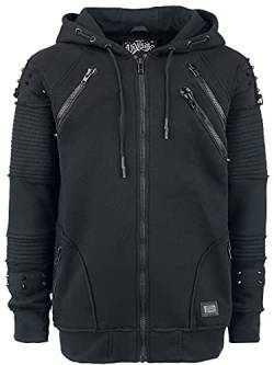 Vixxsin Black Chrome Hood Männer Kapuzenjacke schwarz S von Vixxsin