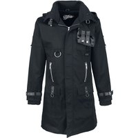 Vixxsin - Gothic Mantel - Eclusion Coat - S bis XL - für Männer - Größe L - schwarz von Vixxsin