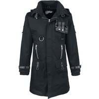 Vixxsin - Gothic Mantel - Eclusion Coat - S bis XL - für Männer - Größe M - schwarz von Vixxsin