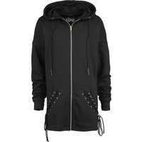 Vixxsin Kapuzenjacke - Asmodeus Hood - XS bis XXL - für Damen - Größe L - schwarz von Vixxsin