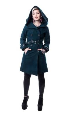 Vixxsin Mantel Decay Coat Türkis L von Vixxsin