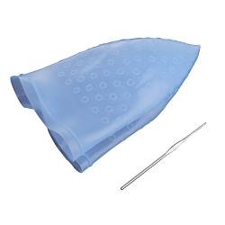 Wiederverwendbarer Hervorhebungen Haarfaerbung Silikon Kappe mit Metall Blau von Vklopdsh