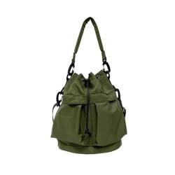 Vllcsla Sporttasche für Frauen Dual-Use Rucksack Reisetasche mit großem Fassungsvermögen für Frauen für den täglichen Gebrauch - Strapazierfähige Handtasche und Umhängetasche (Grün) von Vllcsla
