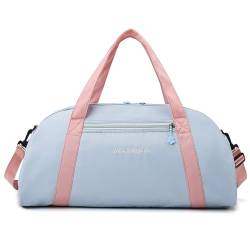 Vllcsla Sporttasche mit Nasser Tasche für Frauen Gym Seesack Weekender Bag Carry On Holdall Bag Verschleißfeste Reisetasche für Outdoor-Aktivitäten von Vllcsla