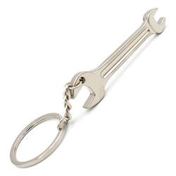 VmG-Store Miniatur Werkzeug Schlüsselanhänger aus Metall (Maulschlüssel) von VmG-Store