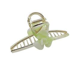 Krallenclips, Haarkrallen, Haifischclips, Acryl Blumen Haarnadel Hai Clip Krallen Clips Kopfschmuck Haarschmuck 02 (Color : 2) von VoOqo