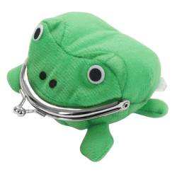 Voarge Grüne Froschmünze Taschen, Geldbörse in Form von Naruto, lustige Geldbörse, grün von Voarge