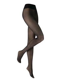 Vogue Conscious Opaque Öko Nylonstrumpfhose 40 Den halb-blickdichte Matt Schwarz für Damen, 1 Paar Gr. 40-44 von Vogue