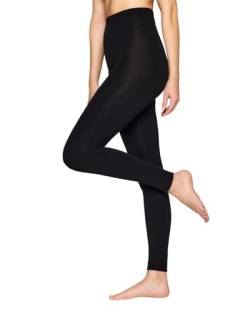 Vogue Thermo Leggings Damen Superweiche Winter Leggings, 1 Stück Schwarz Gr. L-XL von Vogue