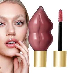 Lippenstift für Frauen - Antihaftbeschichteter, glänzender Lippenstift,Wasserfestes Lipgloss-Make-up für Geschäftsreisen, Büro, Hochzeitsfeier, Shopping, Sommerparty und Dating Voihamy von Voihamy