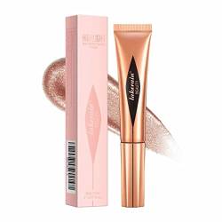 Rouge Highlighter Stick,3-in-1 Wangen-Liquid-Rouge-Make-up - Wasserdichter Sheer Glow Buildable Color Contouring Pen Rouge und mischbarer Highlighter Make-up-Stick für das Gesicht Voihamy von Voihamy