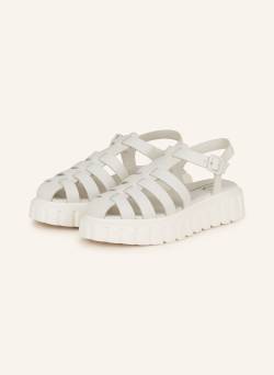 Voile Blanche Plateau-Sandalen Grenelle weiss von Voile blanche