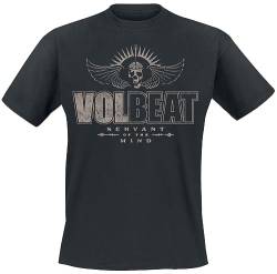 Volbeat Burning Body Männer T-Shirt schwarz 4XL 100% Baumwolle Band-Merch, Bands, Nachhaltigkeit von Volbeat