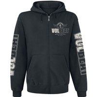 Volbeat Kapuzenjacke - Servant of the mind - S bis 4XL - für Männer - Größe XXL - schwarz  - EMP exklusives Merchandise! von Volbeat