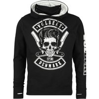 Volbeat Kapuzenpullover - Denmark Skull - S bis XXL - für Männer - Größe L - schwarz  - EMP exklusives Merchandise! von Volbeat