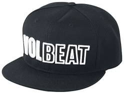 Volbeat Logo Unisex Cap schwarz 100% Polyacryl Band-Merch, Bands von Volbeat