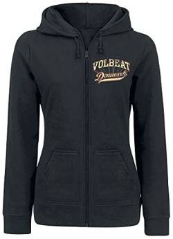 Volbeat Rise from Denmark Frauen Kapuzenjacke schwarz XL von Volbeat