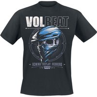 Volbeat T-Shirt - Bandana Skull - S bis 3XL - für Männer - Größe 3XL - schwarz  - EMP exklusives Merchandise! von Volbeat