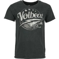 Volbeat T-Shirt - Eagle - M bis XXL - für Männer - Größe M - anthrazit  - Lizenziertes Merchandise! von Volbeat