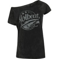 Volbeat T-Shirt - Eagle - S bis XL - für Damen - Größe M - anthrazit  - Lizenziertes Merchandise! von Volbeat