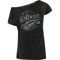 Volbeat T-Shirt - Eagle - S bis XL - für Damen - Größe S - anthrazit  - Lizenziertes Merchandise! von Volbeat