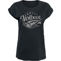 Volbeat T-Shirt - Eagle - S bis XXL - für Damen - Größe M - schwarz  - Lizenziertes Merchandise! von Volbeat