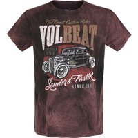 Volbeat T-Shirt - Louder And Faster - S bis 4XL - für Männer - Größe S - rost  - EMP exklusives Merchandise! von Volbeat