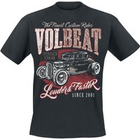 Volbeat T-Shirt - Louder And Faster - S bis 5XL - für Männer - Größe S - schwarz  - EMP exklusives Merchandise! von Volbeat