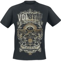 Volbeat T-Shirt - Old Letters - S bis 5XL - für Männer - Größe 3XL - schwarz  - EMP exklusives Merchandise! von Volbeat