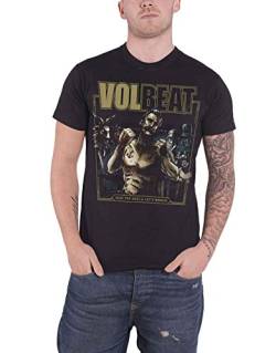 Volbeat T Shirt Seal The Deal Band Logo Nue offiziell Herren Schwarz M von Volbeat