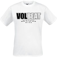 Volbeat T-Shirt - Servant Of The Mind Logo - S bis 3XL - für Männer - Größe 3XL - weiß  - EMP exklusives Merchandise! von Volbeat