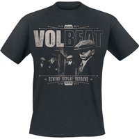Volbeat T-Shirt - The Gang - S bis 5XL - für Männer - Größe 3XL - schwarz  - EMP exklusives Merchandise! von Volbeat