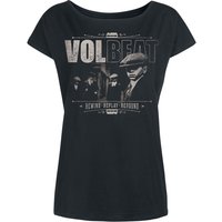 Volbeat T-Shirt - The Gang - S bis XL - für Damen - Größe S - schwarz  - EMP exklusives Merchandise! von Volbeat