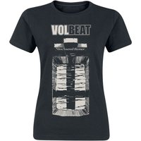 Volbeat T-Shirt - The Scared Stones - S bis XXL - für Damen - Größe S - schwarz  - EMP exklusives Merchandise! von Volbeat