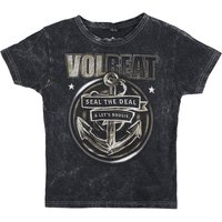 Volbeat T-Shirt für Kinder - Kids - Rewind, Replay, Rebound - für Mädchen & Jungen - charcoal  - EMP exklusives Merchandise! von Volbeat