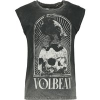 Volbeat Tank-Top - Raven - M bis XXL - für Männer - Größe L - grau  - Lizenziertes Merchandise! von Volbeat
