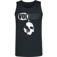 Volbeat Tank-Top - Skull - S bis 4XL - für Männer - Größe L - schwarz  - EMP exklusives Merchandise! von Volbeat