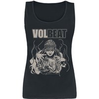 Volbeat Top - Future Crystal Ball - S bis XXL - für Damen - Größe S - schwarz  - EMP exklusives Merchandise! von Volbeat