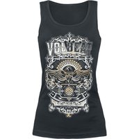 Volbeat Top - Old Letters - S bis XL - für Damen - Größe M - schwarz  - EMP exklusives Merchandise! von Volbeat