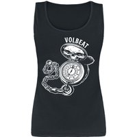 Volbeat Top - Wait A Minute My Girl - S bis XXL - für Damen - Größe M - schwarz  - EMP exklusives Merchandise! von Volbeat