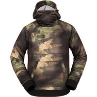 VOLCOM HYDRO Riding Hoodie 2023 camouflage - S von Volcom