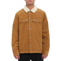 VOLCOM Unisex Keaton Jacket Mantel, braun, S von Volcom