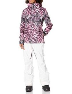 Volcom Damen Bolt Isolierte Snowboard Ski Winter Kapuzenjacke, Violett, M von Volcom