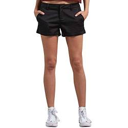 Volcom Damen Frochickie Chino-Shorts, 7,6 cm, Schwarz, 27 von Volcom