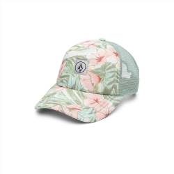 Volcom Damen Into Paradise Trucker Foam Snapback Hat Hut, Chlor, Einheitsgröße von Volcom