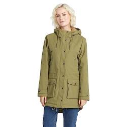 Volcom Damen Walk-on by Parka Heavyweight Jacke, Moos, XL von Volcom