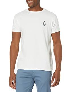 Volcom Herren Blaquedout kurzen Ärmeln T-Shirt, Weiss/opulenter Garten, Mittel von Volcom