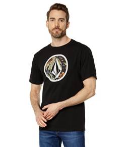 Volcom Herren Circle Stone Kurzarm T-Shirt, Schwarz, L von Volcom