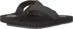 Volcom Herren Daycation Zehentrenner Sandale, Black Destructo, 39.5 EU von Volcom